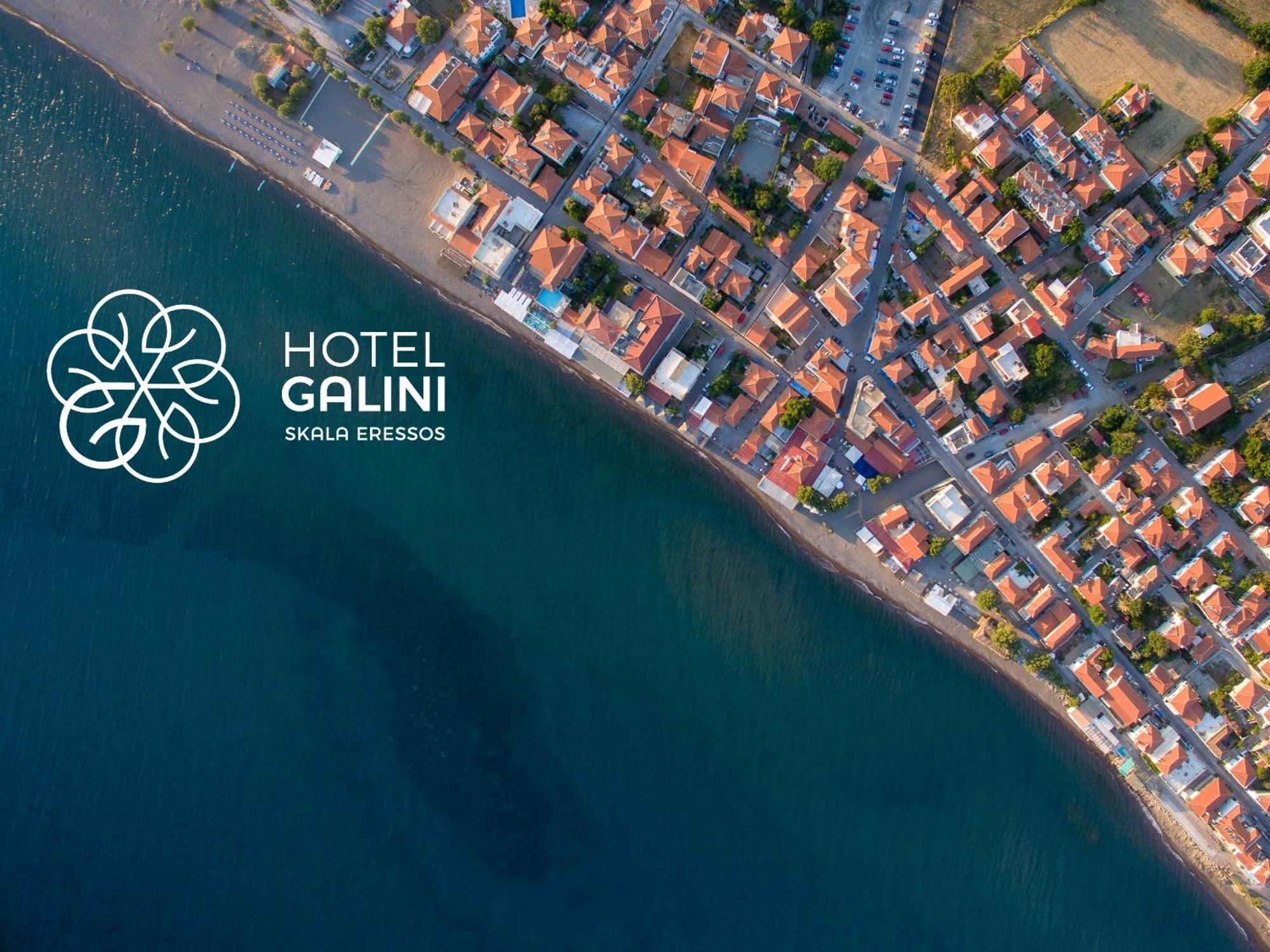 Galini Hotel Skála Eresoú Esterno foto